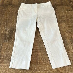 Loft Marisa 2 Petite White Pants